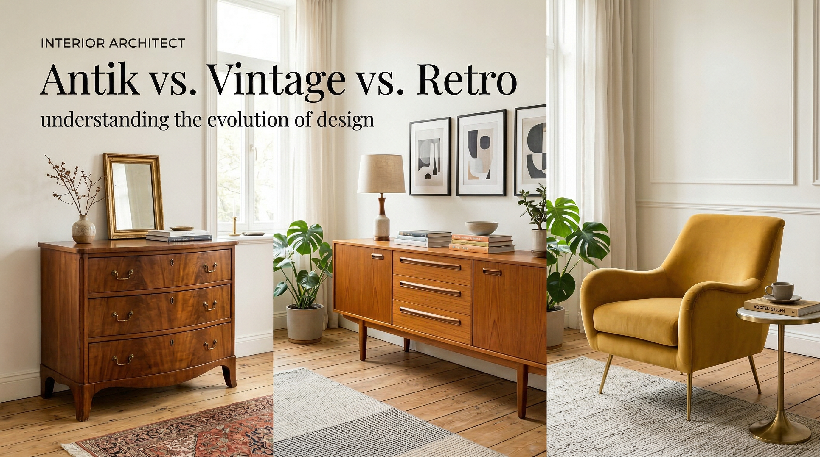 Antik, Vintage oder Retro? So erkennen Sie den Unterschied in Sekunden