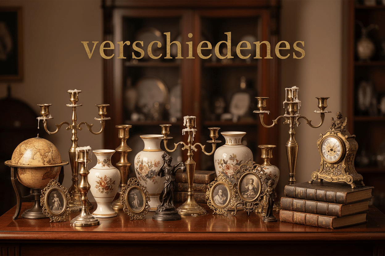 verschiedene antiquitäten sammlerstücke - Wesel Antik Kunst Vintage
