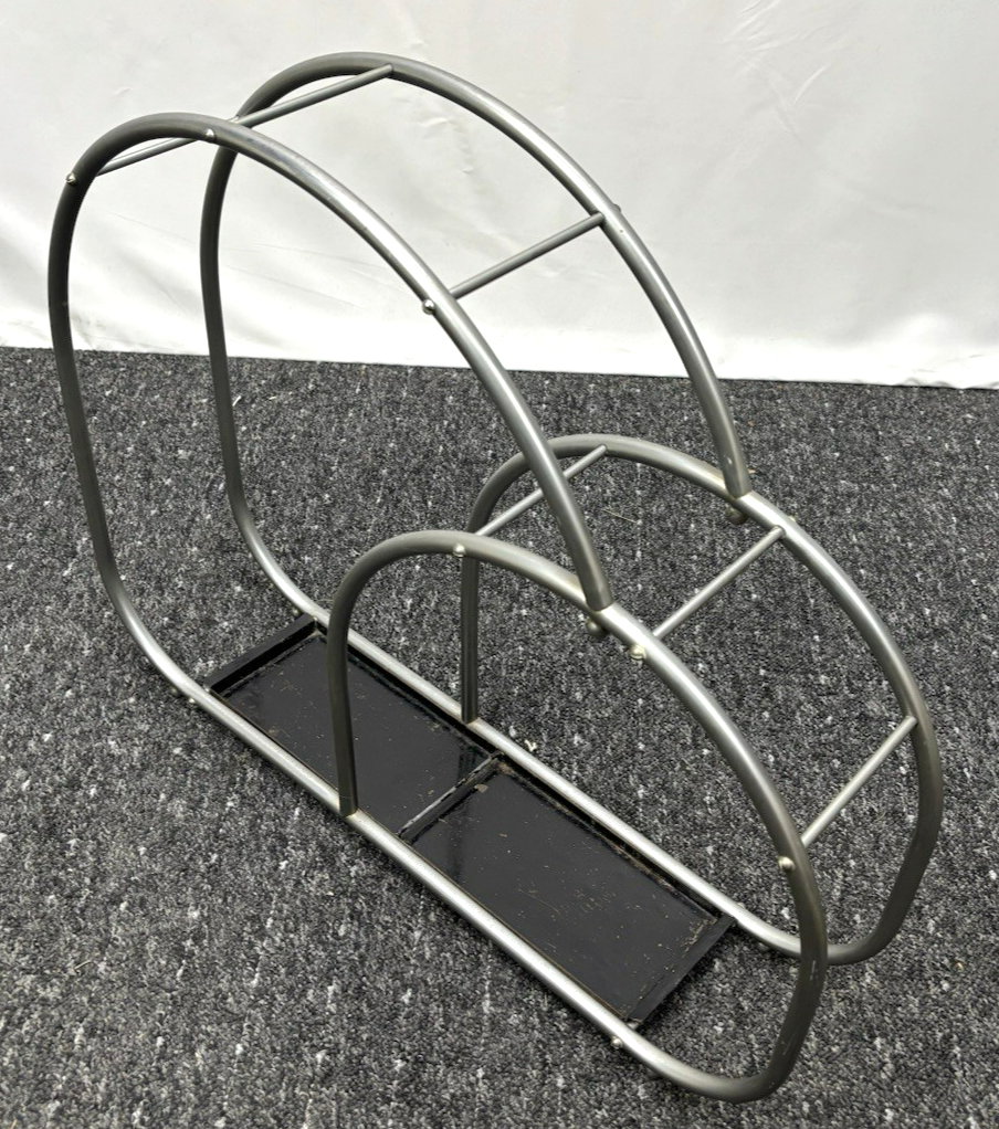 Schirmständer Bauhaus Vintage Art Deco Alu Stahlrohrmöbel