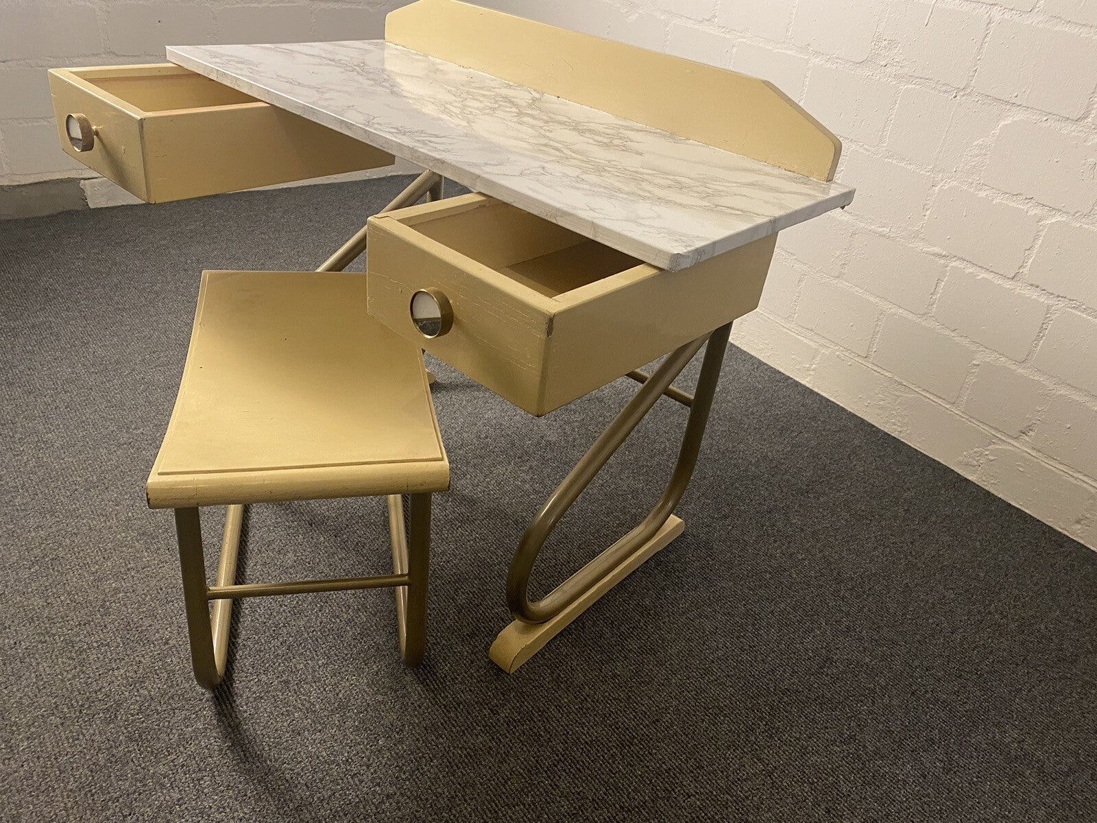 Stahlrohrmöbel, Schminktisch/ Frisiertisch & Hocker, Kinder, Bauhaus