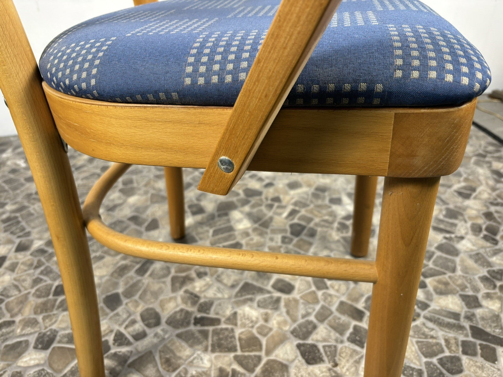 1 von 11 Fameg (ehem Thonet) Armlehnstuhl  Sessel Massiv Bauhaus ArtDeco Vintage