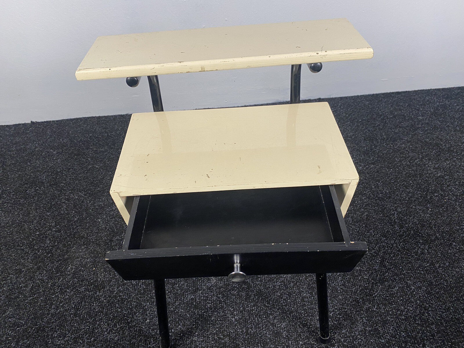 Nachttisch Stahlrohrmöbel Bauhaus Schublade Kommode