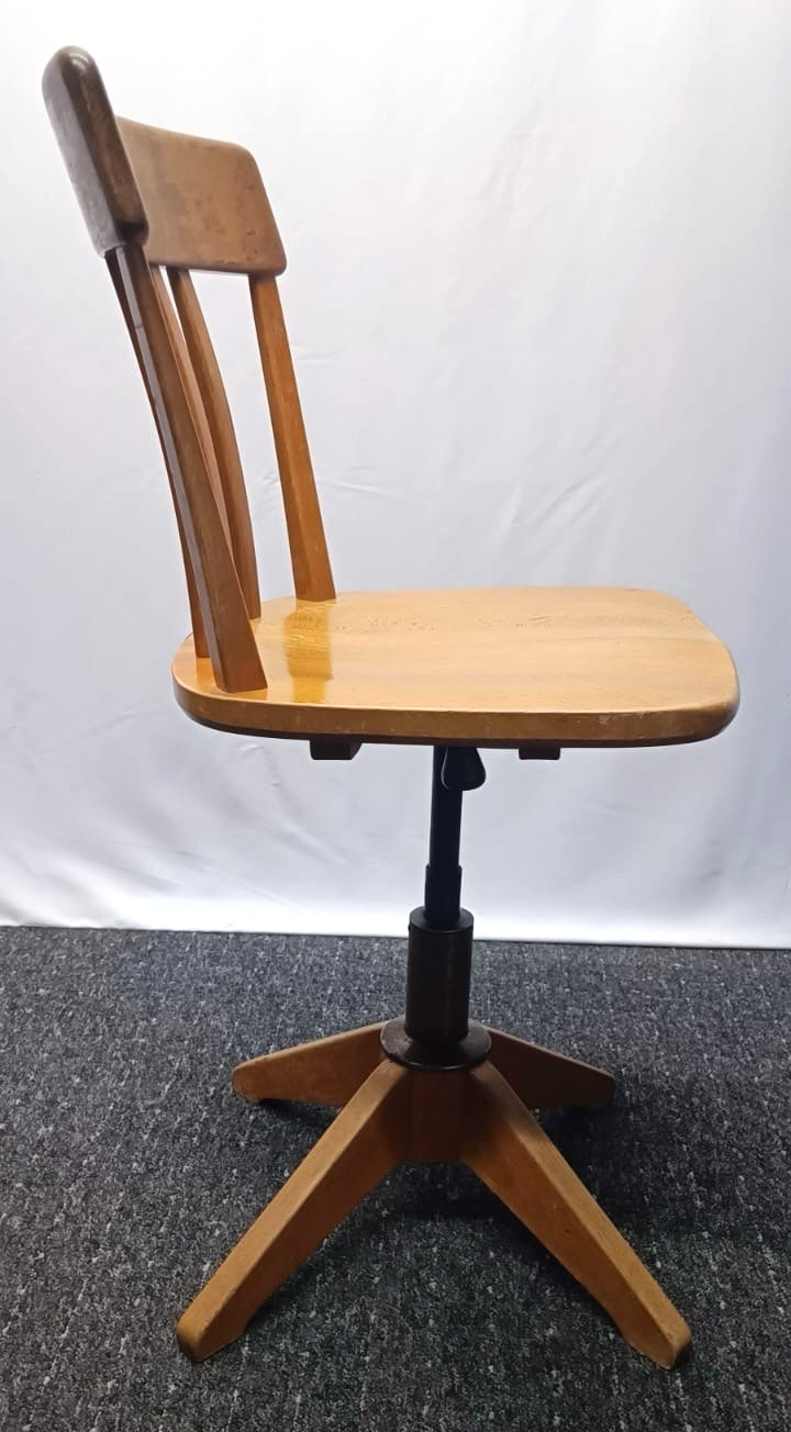 ORIGINAL SEDUS Büro Drehstuhl höhenverstellbar Art Deco Bauhaus Schreibtisch