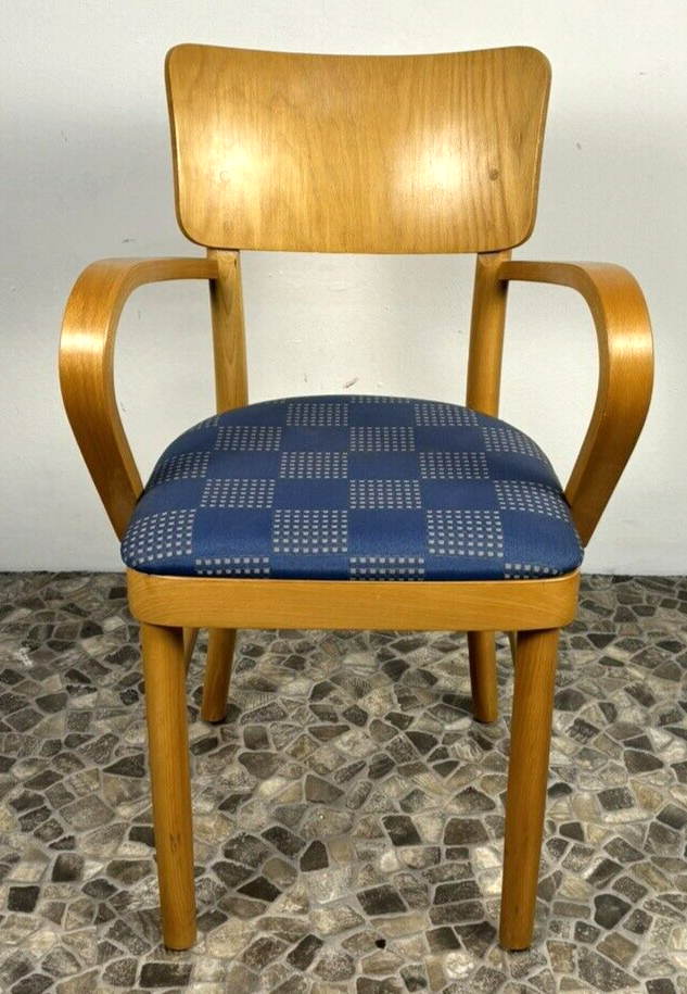 1 von 11 Fameg (ehem Thonet) Armlehnstuhl  Sessel Massiv Bauhaus ArtDeco Vintage