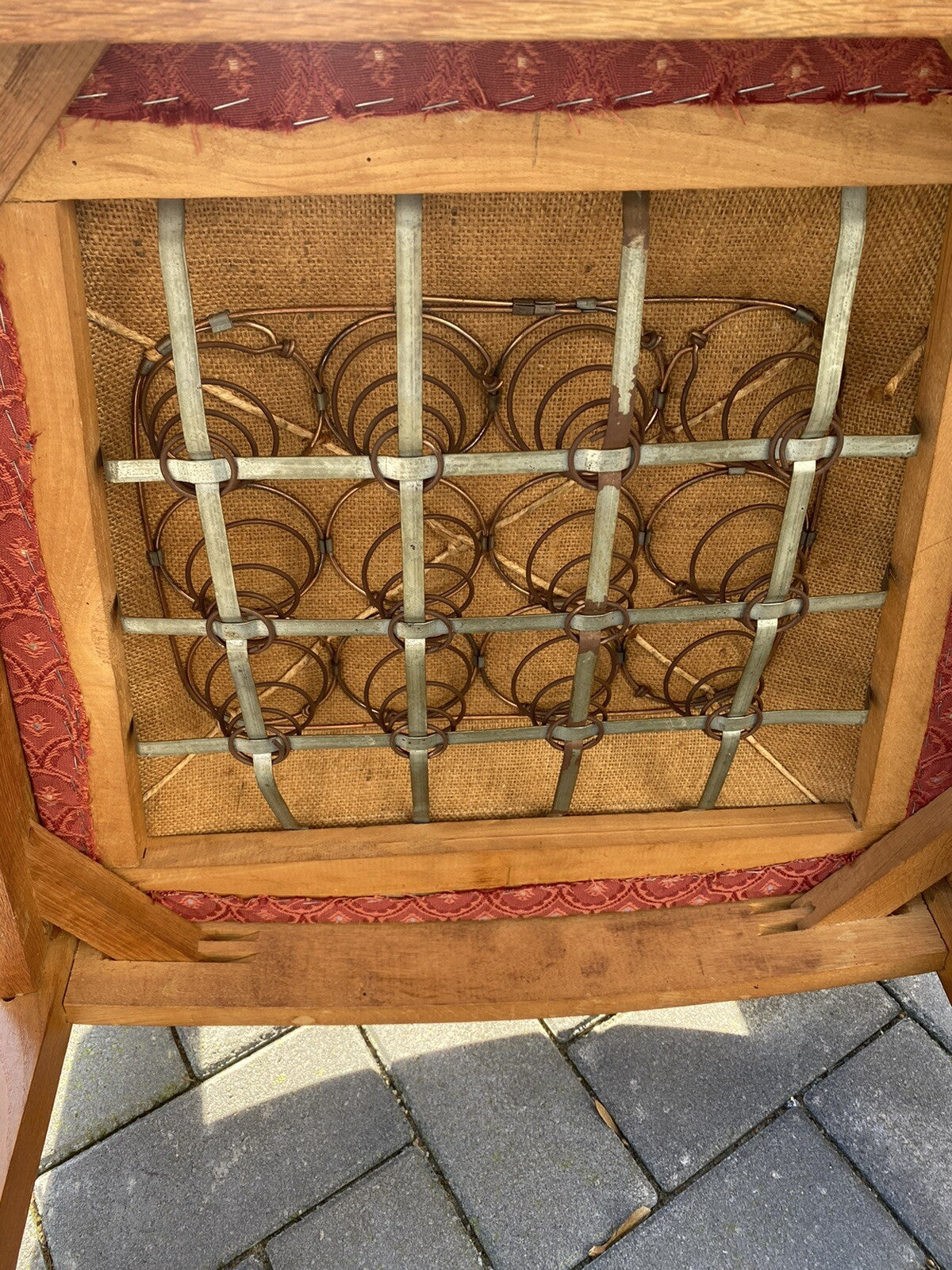 1 / 2  Armlehnstuhl  Gründerzeit Biedermeier Bauhaus Art  Deco Stil Stuhl Büro