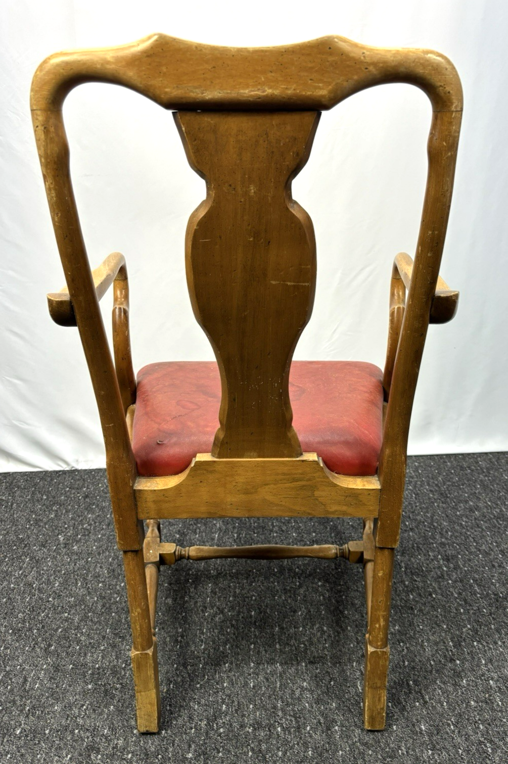 1 von 3 Armlehnstuhl Barock/ Rokoko Büro Schreibtisch Art Deco Leder