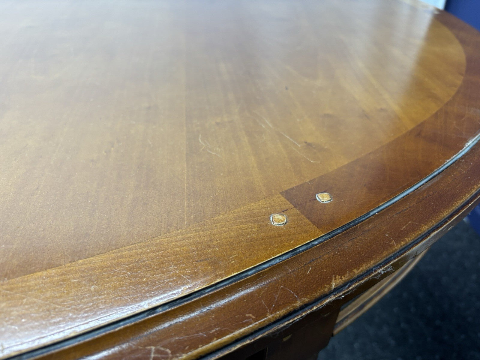 OROGINAL Grange Massivholztisch ausziehbar Vintage Art Deco Esstisch