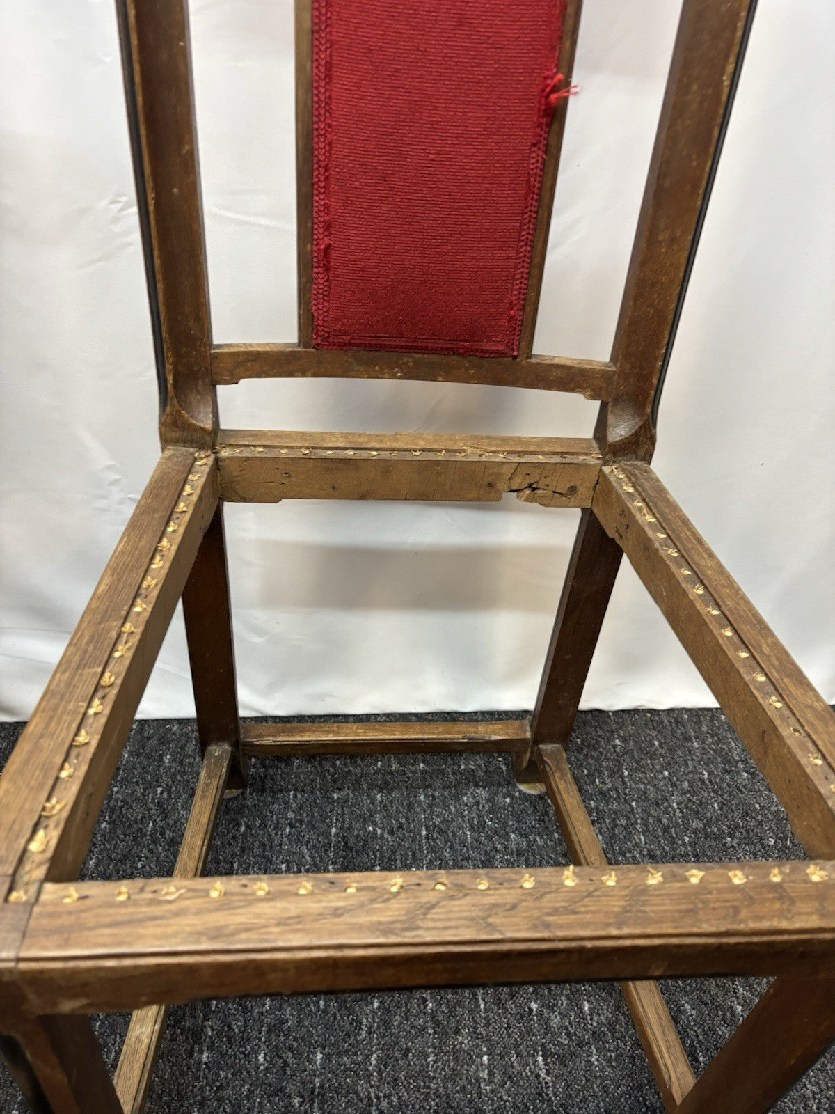 4er Set Stühle Esszimmer Art Deco Vintage Wiener Geflecht (z.T. beschädigt)