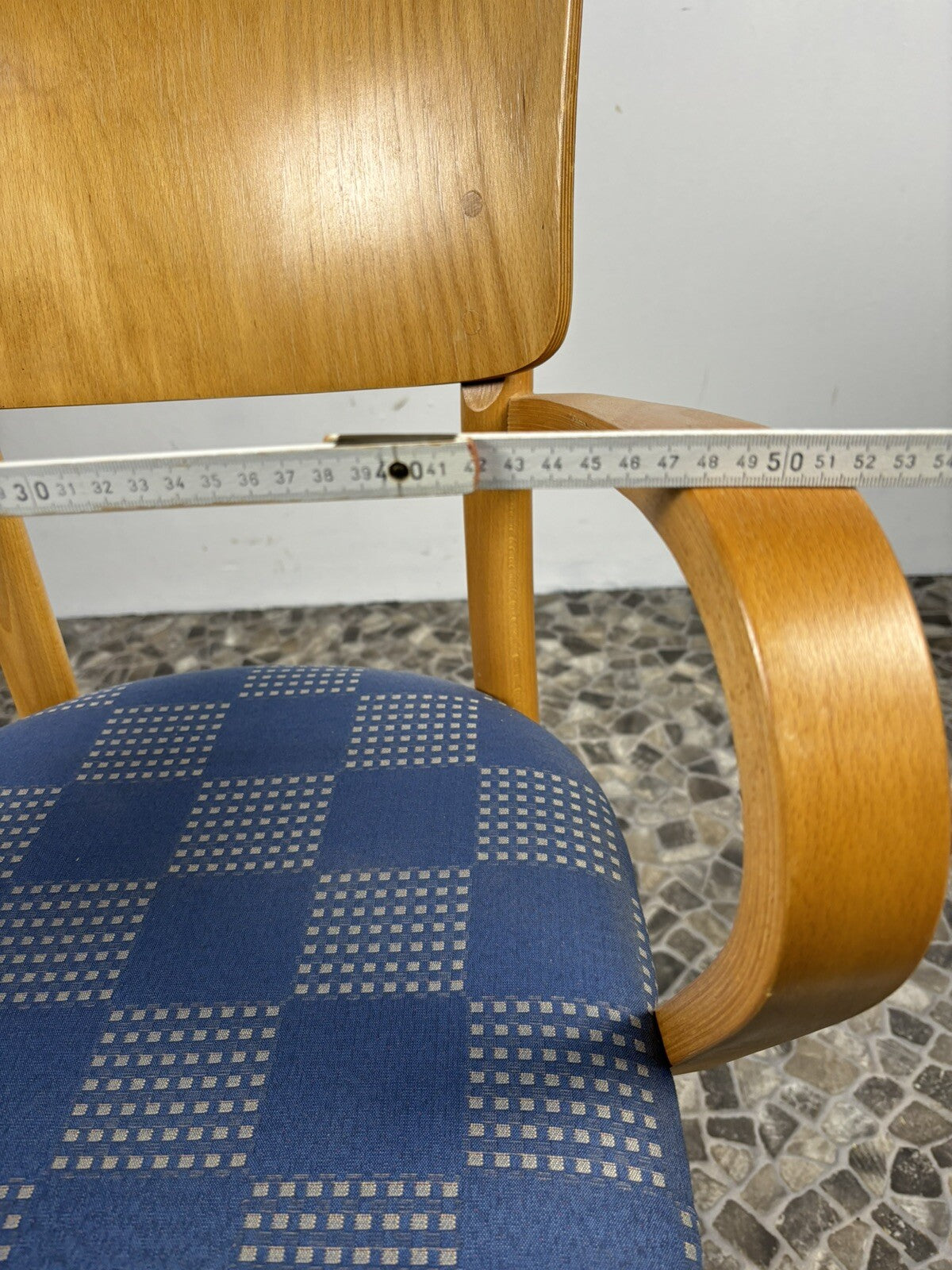 1 von 11 Fameg (ehem Thonet) Armlehnstuhl  Sessel Massiv Bauhaus ArtDeco Vintage