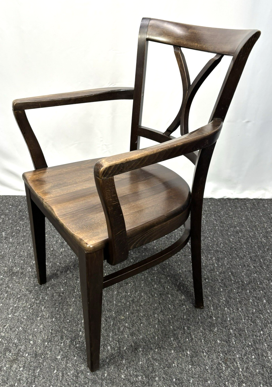 1 von 6 Holz Armlehnstuhl Vintage Stuhl Gastronomie Café Stil