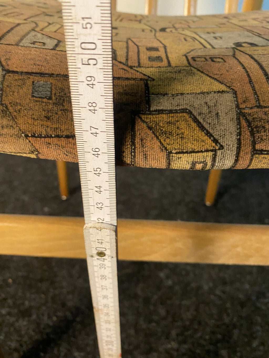 1 von 4  Midcentury Casalla Stuhl, Esszimmer, Küche, Vintage, Art Deco