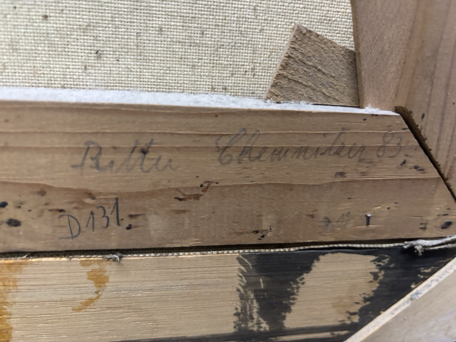 Bild Ölgemälde "Der Eremit" nach Salamon Koninck signiert gerahmt ca. 61 x 73 cm