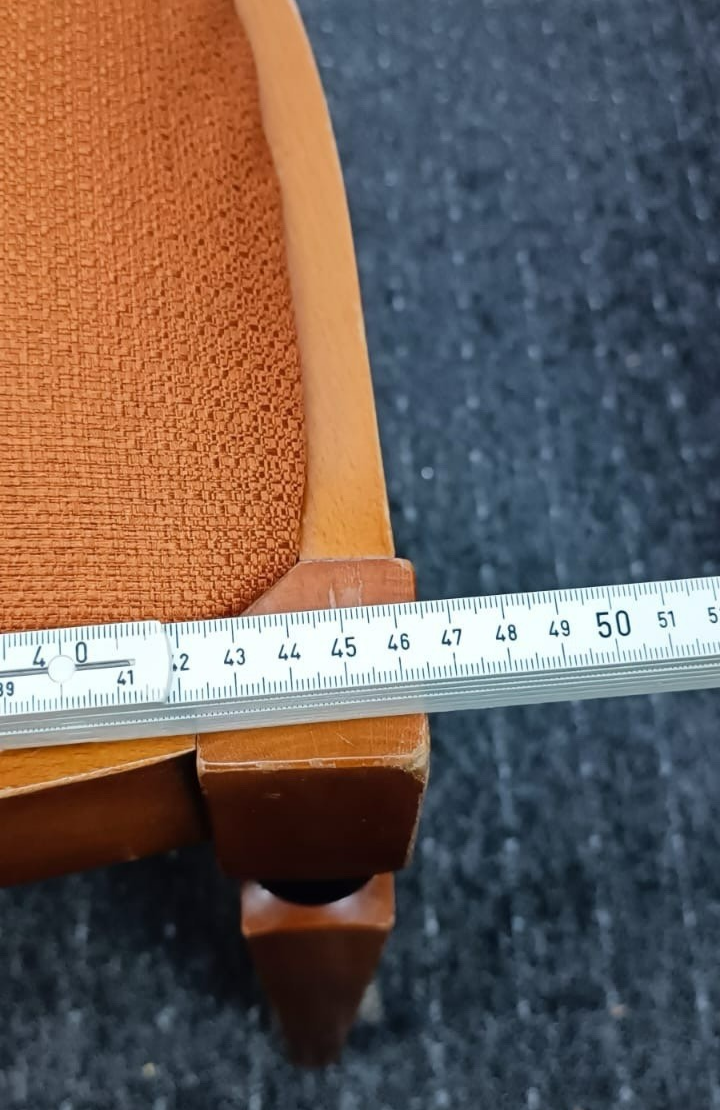 1 von 4 Stuhl Biedermeier Stil Klassisch Harfe Esszimmer Art Deco Vintage