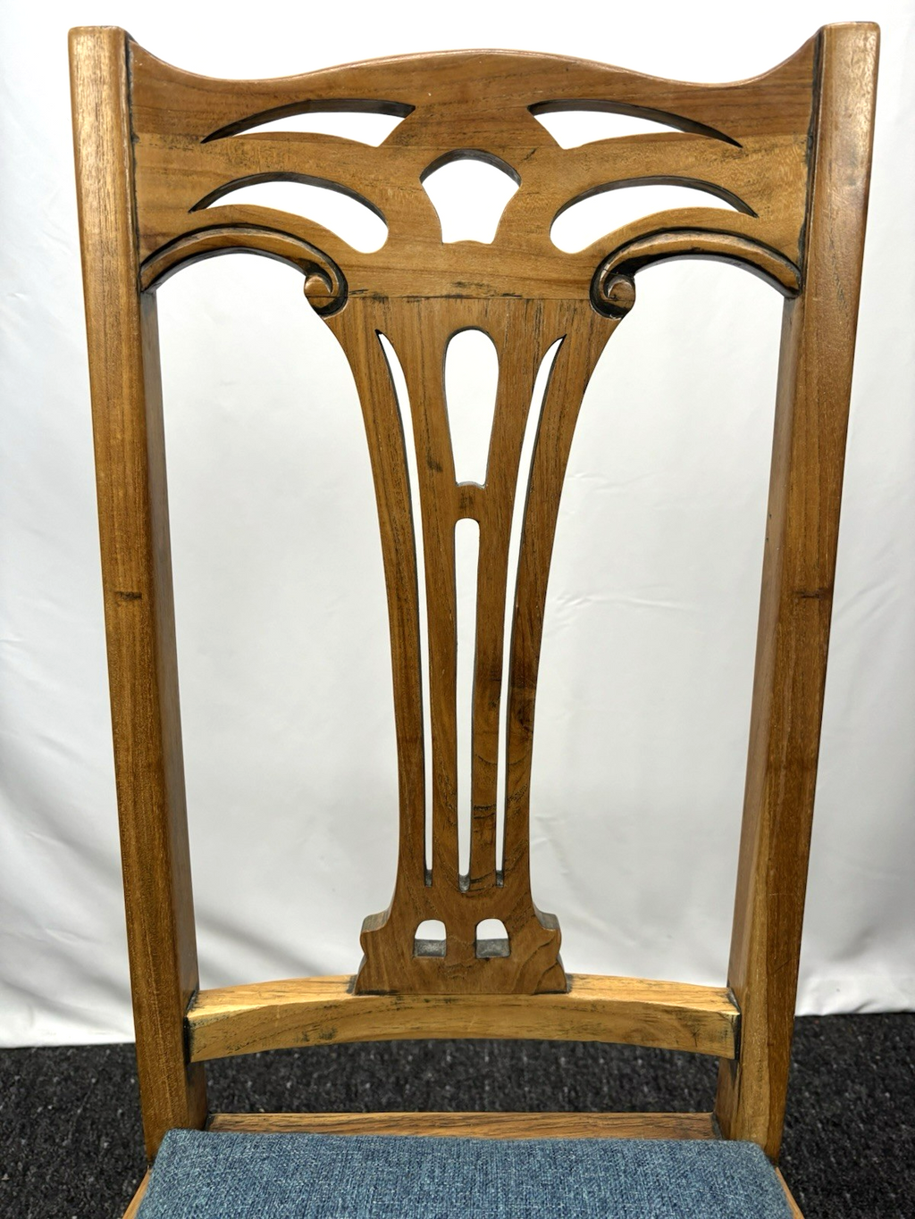 1 von 2 Stuhl Jugendstil  H.S. Furni Hochlehner Esszimmer Art Deco Art Nouveau