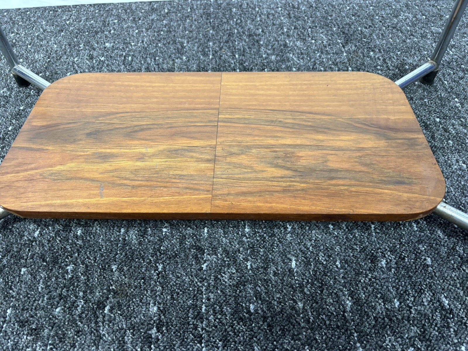 Beistelltisch Serviertisch Bartisch Stahlrohrmöbel Holz Art Deco Bauhaus