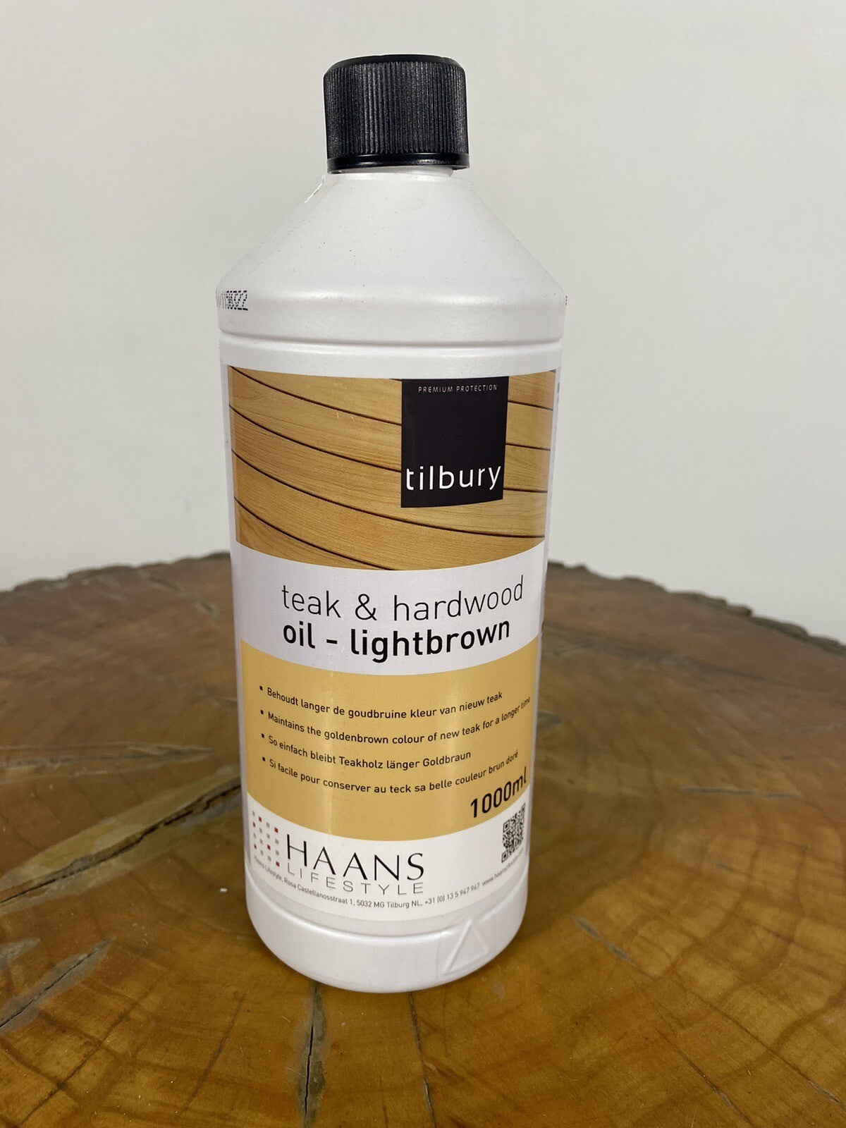 Teak Öl Hellbraun 1000ml Flasche Holz Möbel