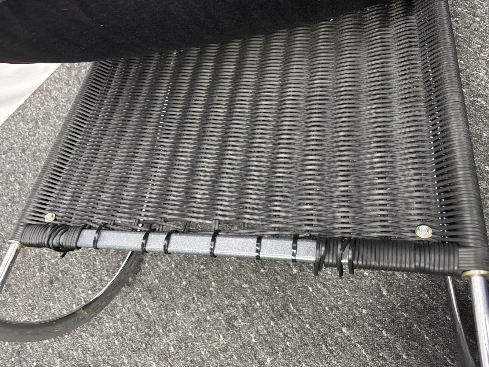 Freischwinger-Sessel Stahlrohrmöbel nach Entwurf Adolf Lorenz Art Deco Bauhaus