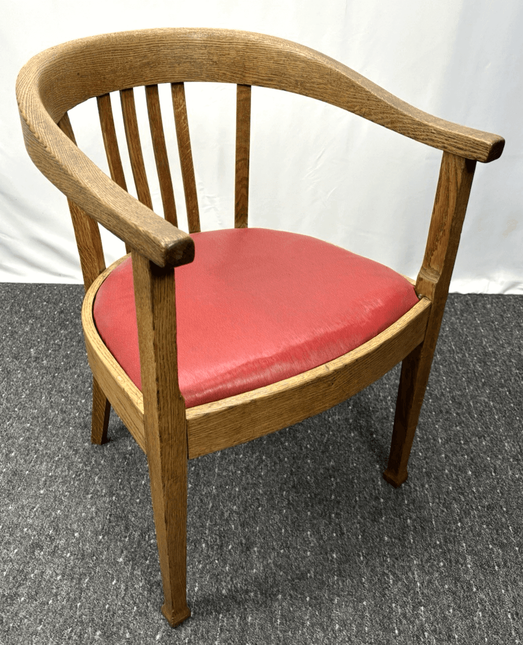 Gropius Armlehnstuhl Massivholz Art Deco Büro Schreibtisch 