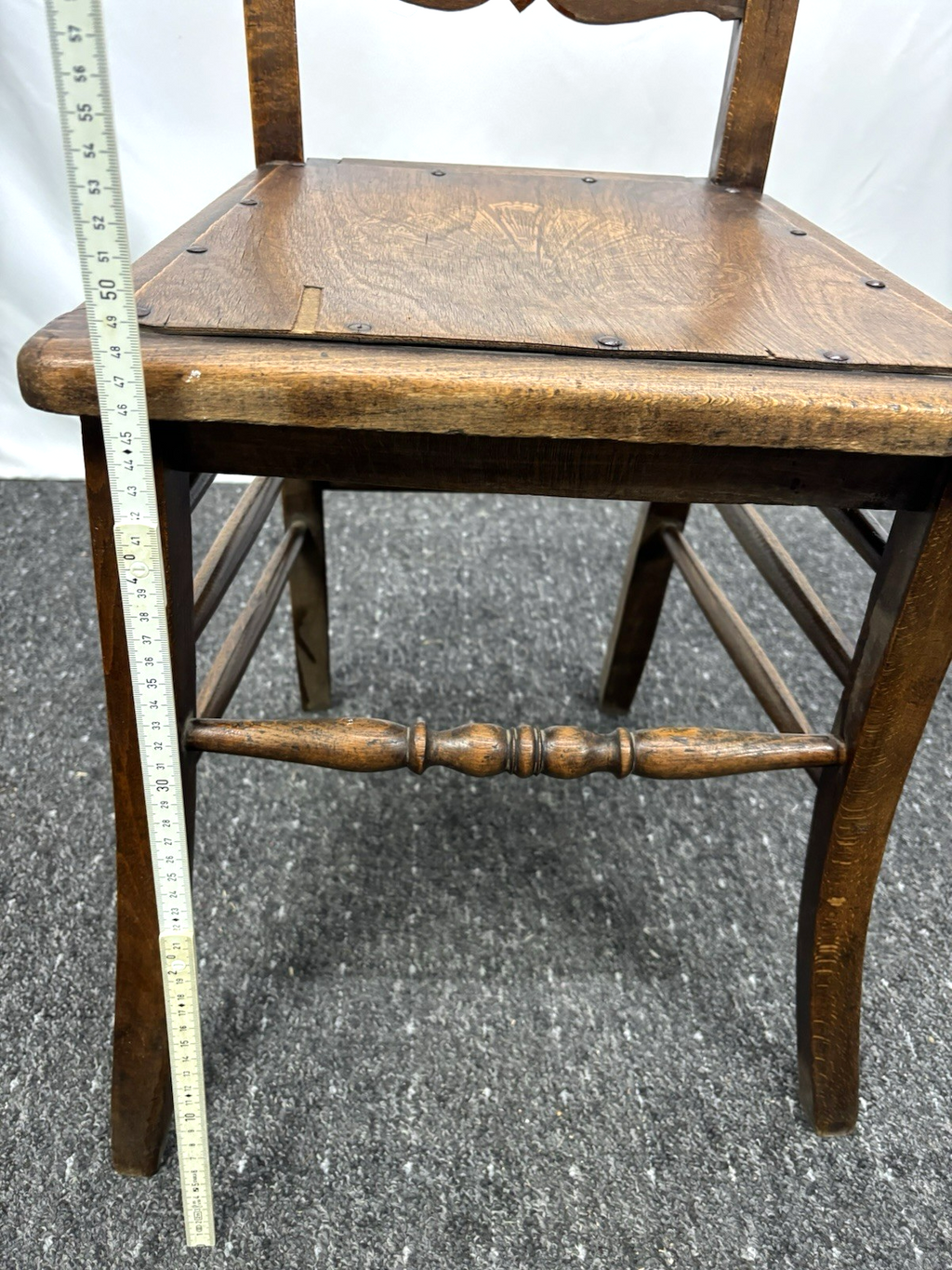 Bistro Kaffeehausstuhl Prägesitz Massivholz Art Deco Küche Schreibtisch