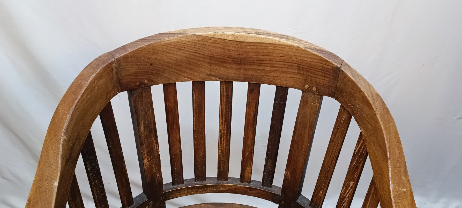 1 von 2 Teakholz Stuhl Kolonialstil Massiv Armlehne Vintage Esszimmer Sessel