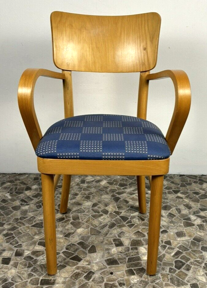 1 von 11 Fameg (ehem Thonet) Armlehnstuhl  Sessel Massiv Bauhaus ArtDeco Vintage