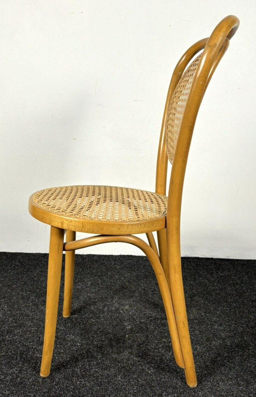 1 / 2 Kaffeehausstuhl ZPM Radomsko (Thonet Sessel Nr. 5) Bugholz Wiener Geflecht
