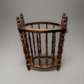 Schirmständer Holz Art Deco Regenschirm Vintage Antik