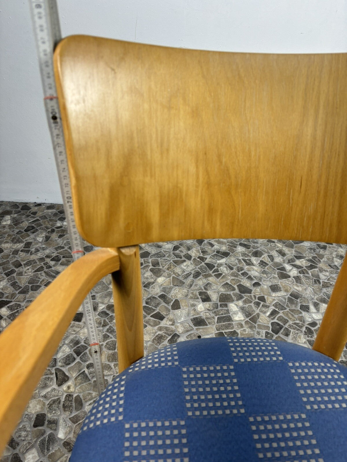 1 von 11 Fameg (ehem Thonet) Armlehnstuhl  Sessel Massiv Bauhaus ArtDeco Vintage