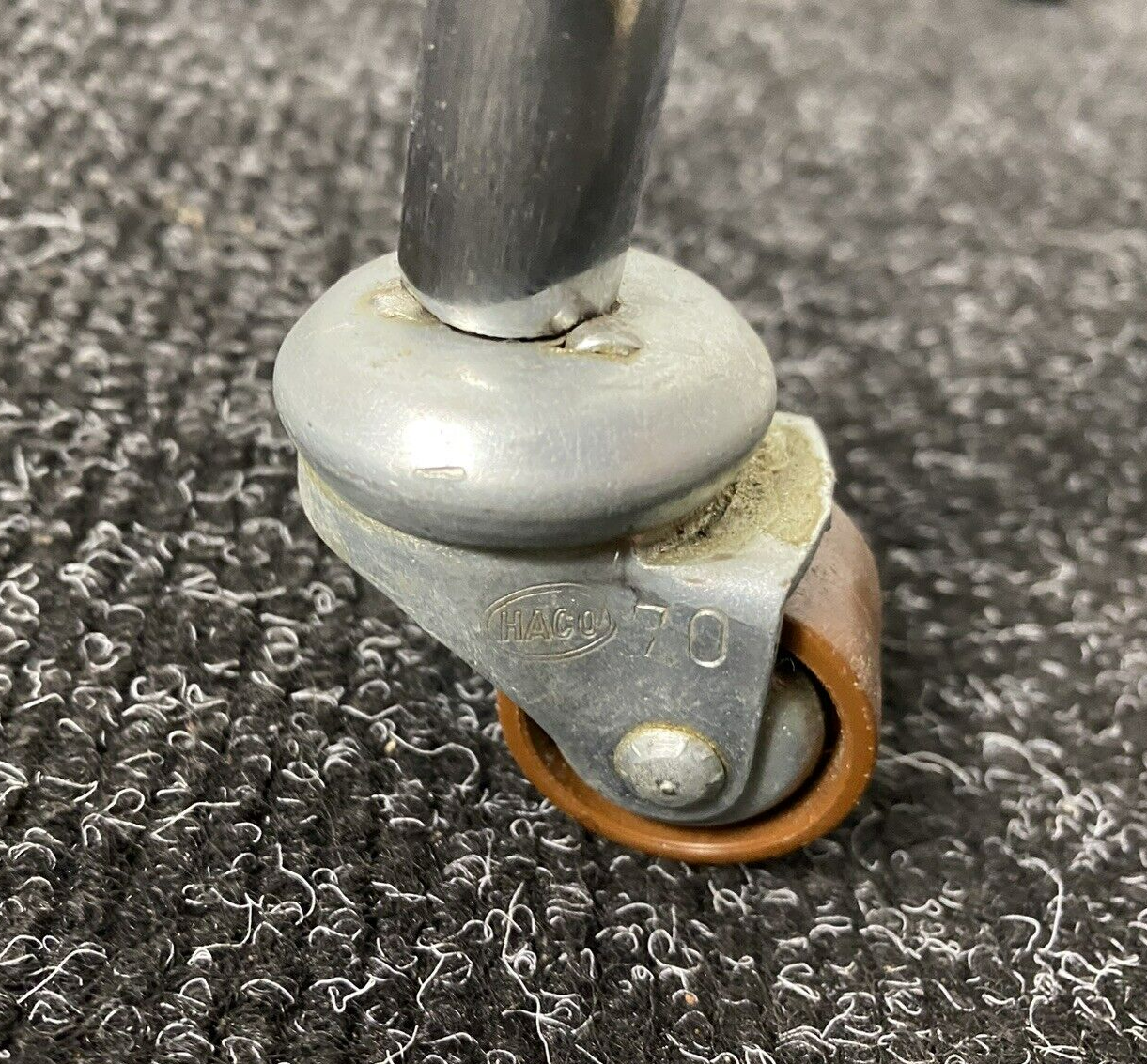 Servierwagen Barwagen Küchenwagen Stahlrohr Bauhaus Glas