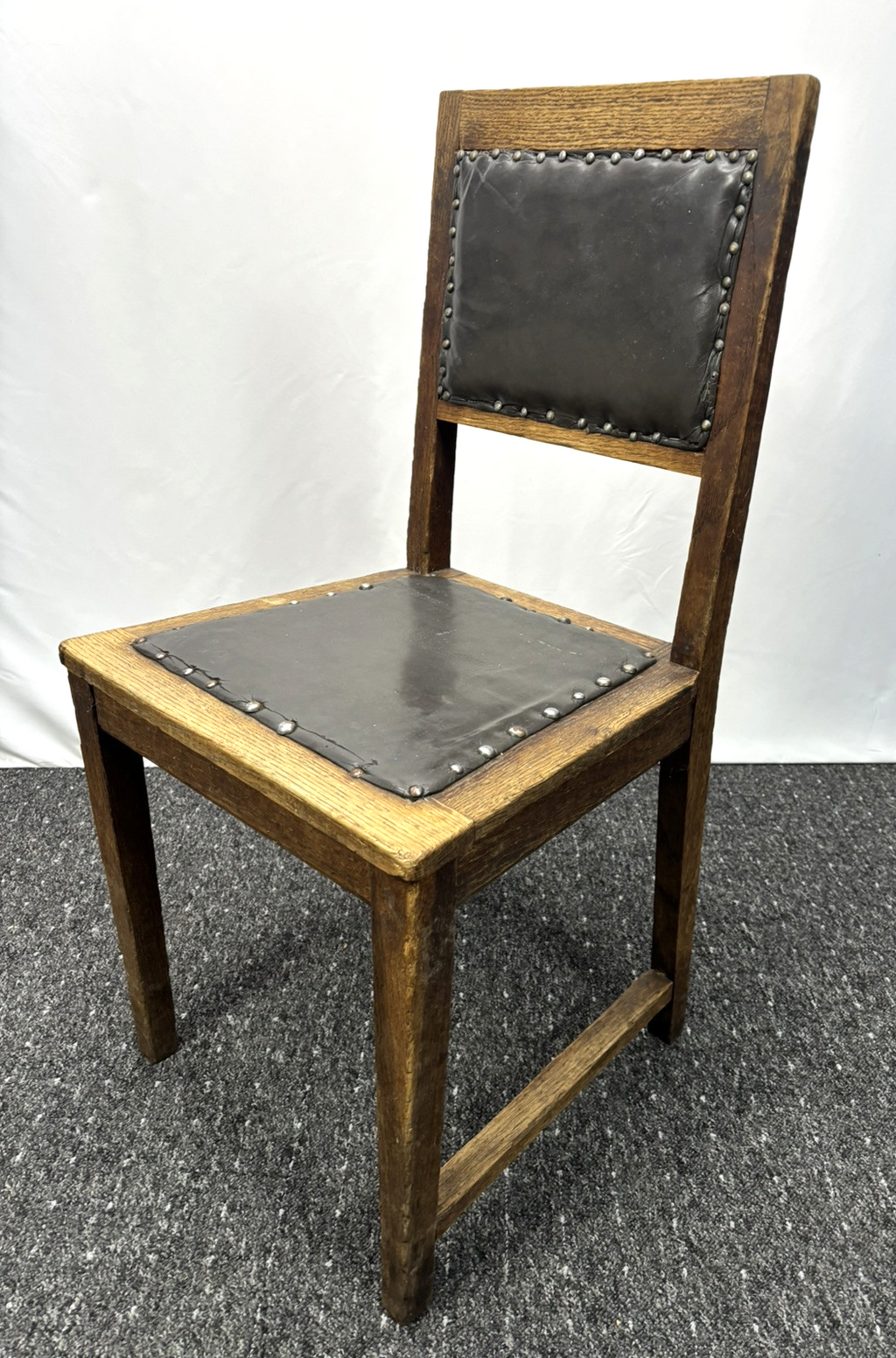 Kaffeehaus Stuhl Art Deco Leder an Bastler