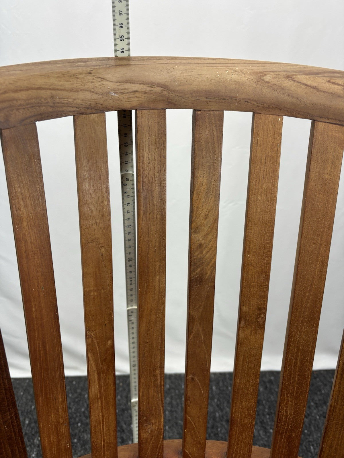 1 von 6 Massivholz Armlehnstuhl im Kolonialstil Art Deco Antik Büro Schreibtisch