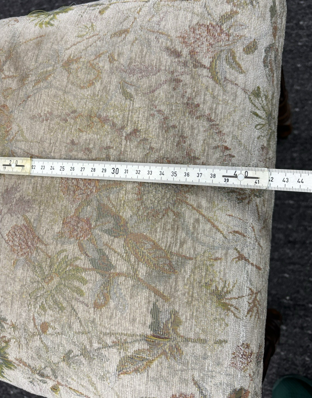 1 von 3 Holzstuhl Polsterstuhl aus Massivholz Art Deco Historismus Stil  Vintage