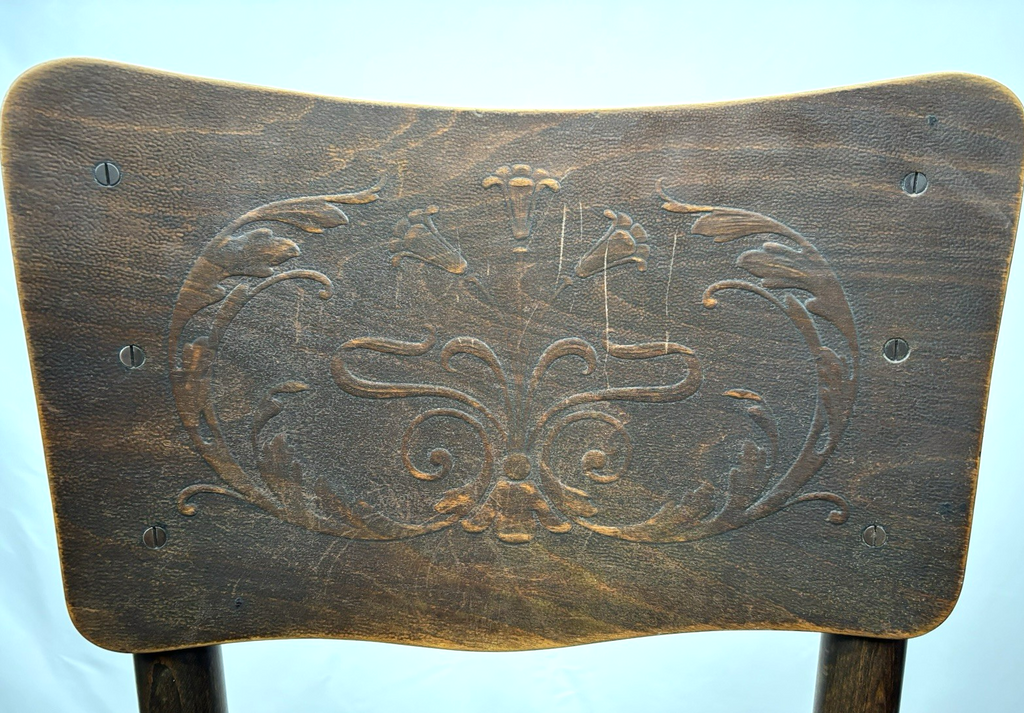 1 von 5 Mundus (ehem. Thonet) für Bastler Kaffeehausstuhl  Prägesitz Art Deco