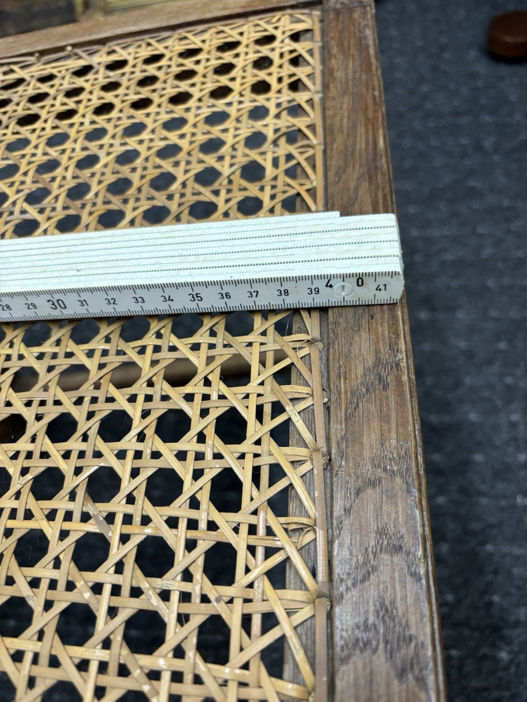 4er Set Stühle Esszimmer Art Deco Vintage Wiener Geflecht (z.T. beschädigt)