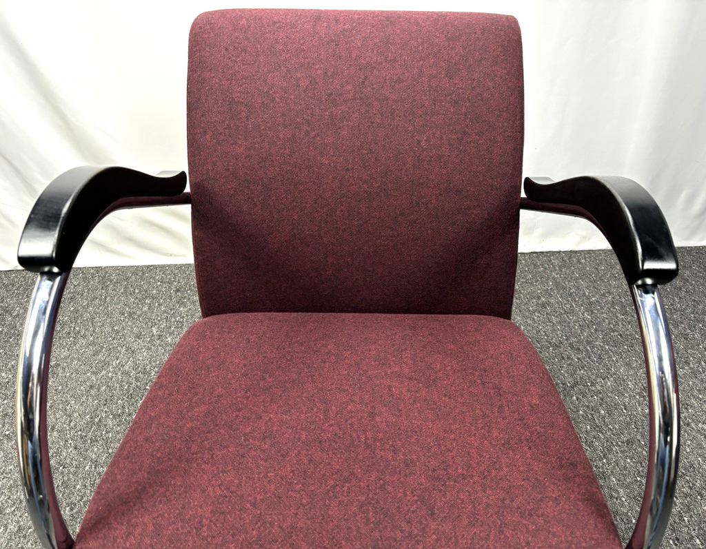 ORIGINAL DYKMEYER Sessel Stahlrohr neu bezogen Bauhaus Art Deco Polstersessel