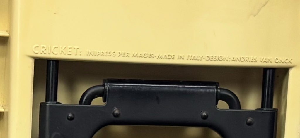 2x Klappstuhl  CRICKET di Magis Italien  Andries Van Onck 1984 Vintage Bauhaus