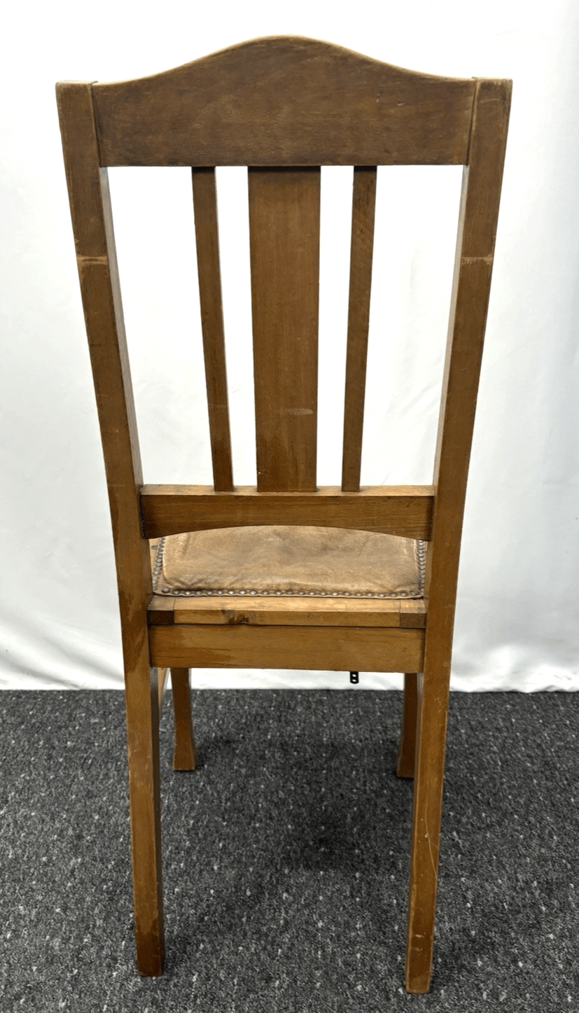 Esszimmerstuhl, Küchenstuhl, Beistellstuhl, Dekostuhl, Art Deco, Vintage, Holz