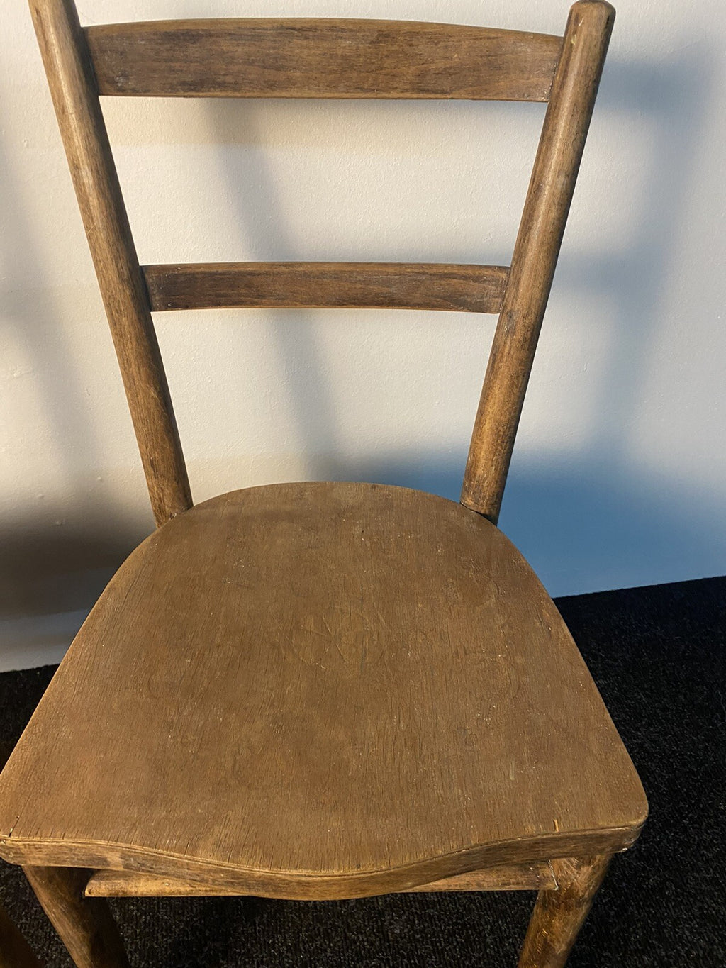 2 Thonet Kaffeehaus Stuhl, Frankfurter Stuhl, Prägesitz Bauhaus  Wiener Möbel ,