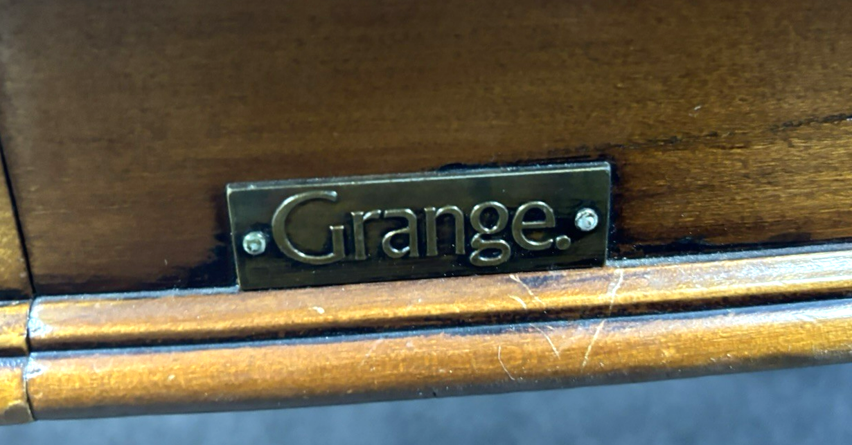 OROGINAL Grange Massivholztisch ausziehbar Vintage Art Deco Esstisch