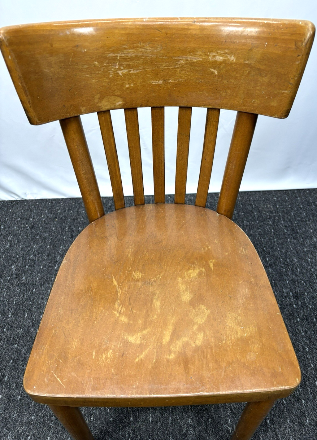 Stuhl Kaffeehaus Massivholz Art Deco