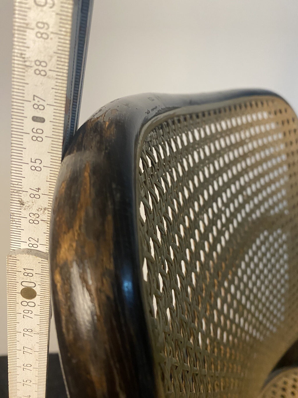 1 von 3, Armlehnstuhl im Thonet Stil Wiener Geflecht Esszimmer Bürostuhl