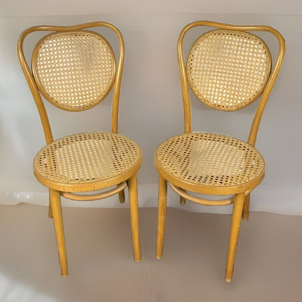 1 / 2 Kaffeehausstuhl ZPM Radomsko (Thonet Sessel Nr. 5) Bugholz Wiener Geflecht