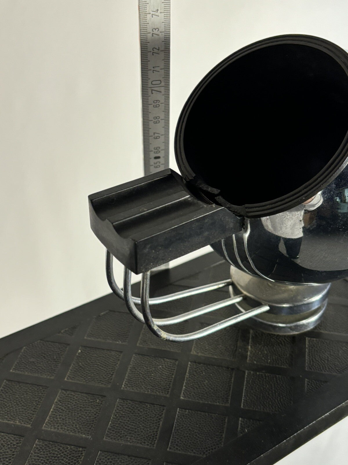 Standaschenbecher, Rauchertisch, Beistelltisch, Bauhaus, Stahlrohr, Art Deco