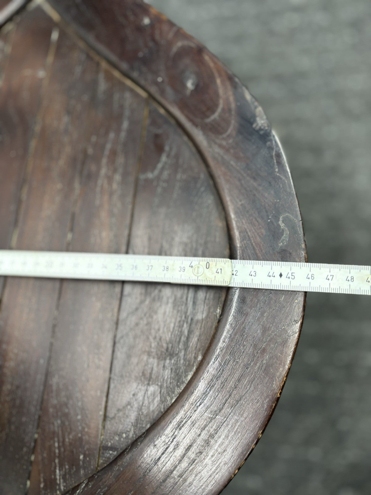 1 von 2 Eckstuhl Kolonial Stil Massivholz Art Deco Vintage Büro Captainchair