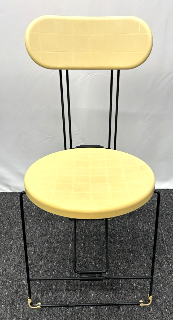 2x Klappstuhl  CRICKET di Magis Italien  Andries Van Onck 1984 Vintage Bauhaus