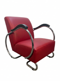 ORIGINAL Bauhaus Freischwinger Sessel Stahlrohr  Vintage Art Deco DYKMEYER