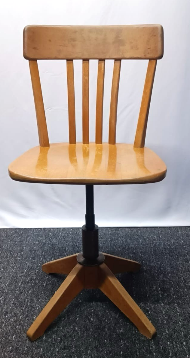 ORIGINAL SEDUS Büro Drehstuhl höhenverstellbar Art Deco Bauhaus Schreibtisch