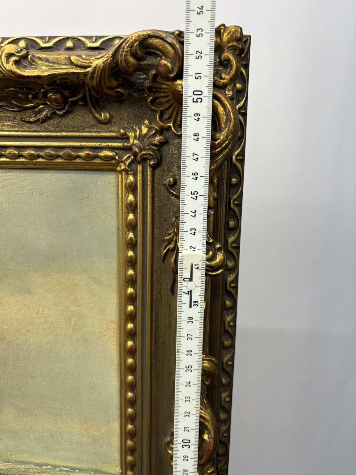 Ölgemälde Gerrit Marre Bild "Segelschiffe Nr.1" signiert  gerahmt ca. 63 x 53 cm
