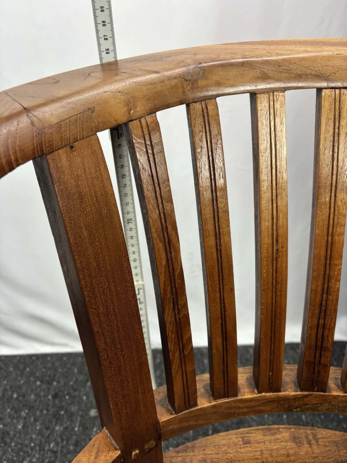 1 von 4 Armlehnstuhl Kolonialstil Massivholz Art Deco Bauhaus Gropius