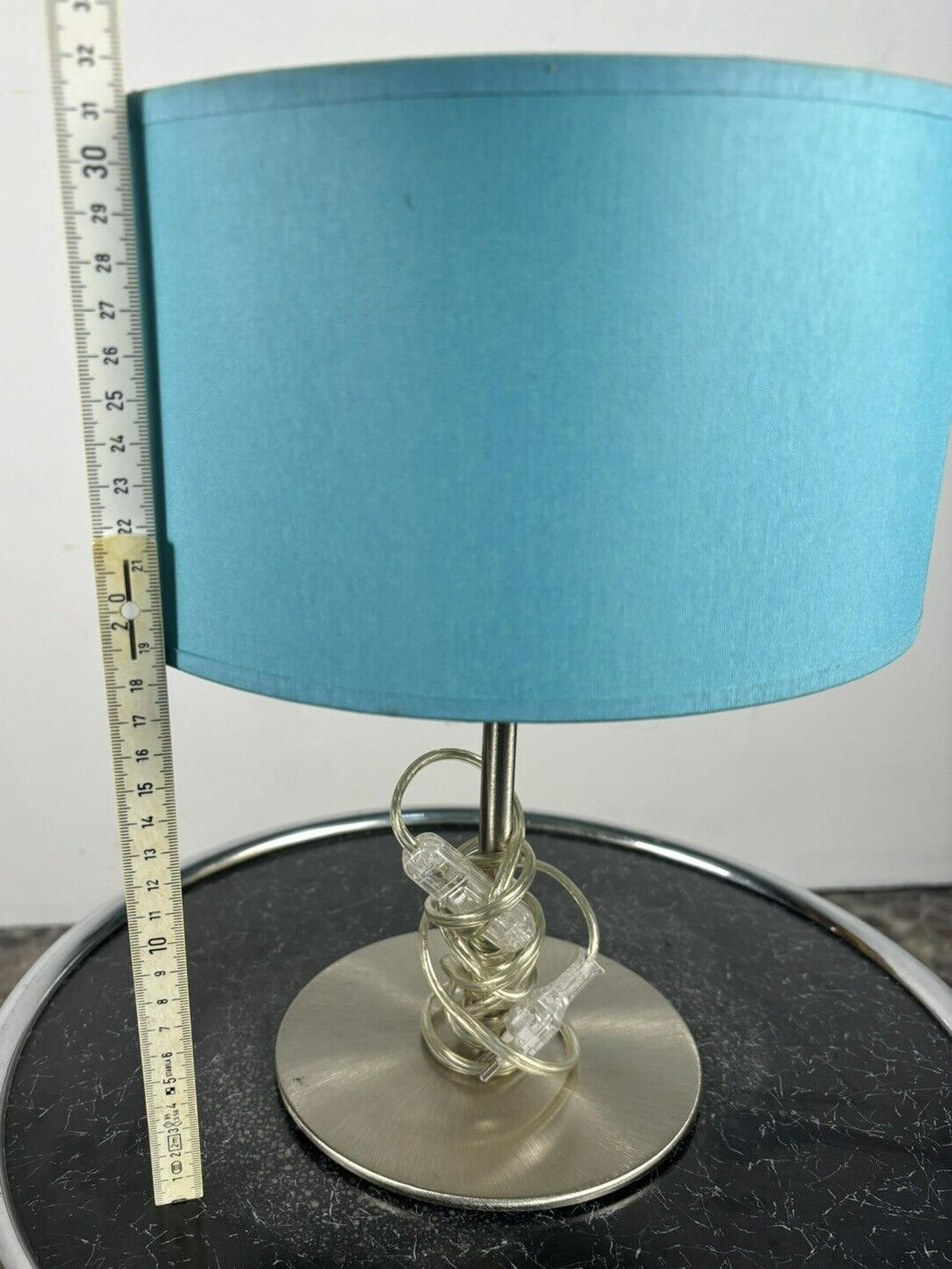 1 von 2 Original Morosini Nachttisch Lampe Modell FOG Vintage Tischlampe Italien